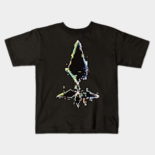 NNM6 Magic school kimberly glitch symbol / mark / logo subtle vector art from Nanatsuma / Reign of the Seven Spellblades / Nanatsu no Maken ga Shihai suru Anime Icons x Animangapoi august 2023 Kids T-Shirt